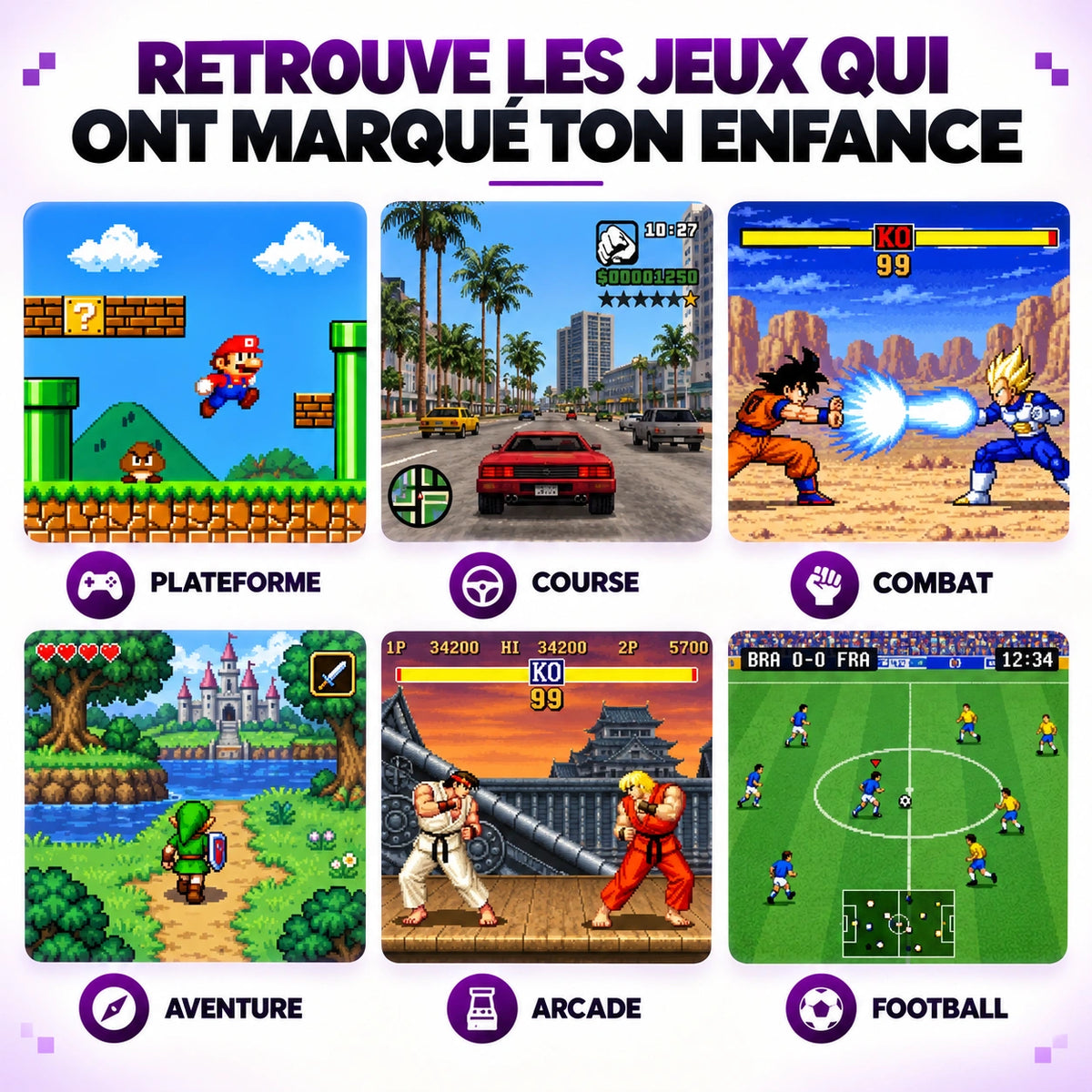 RetroKivo | L'Expérience Rétro Gaming