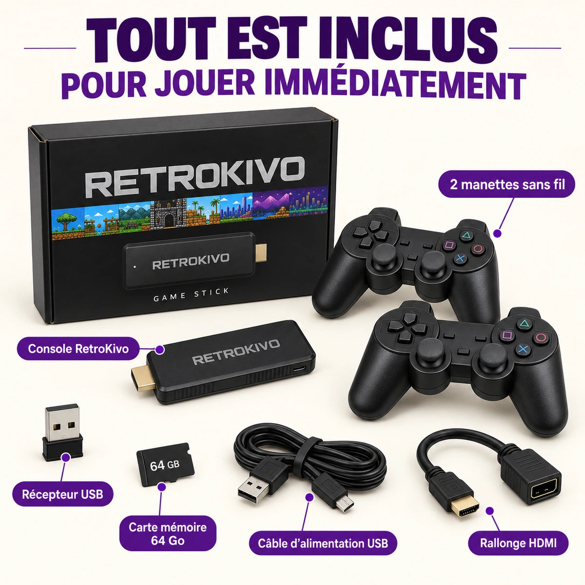 RetroKivo | L'Expérience Rétro Gaming