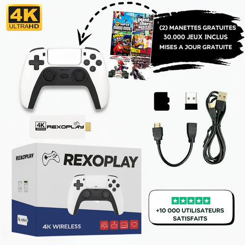 Rexoplay | L'Expérience Rétro Gaming Ultime - NivaLift
