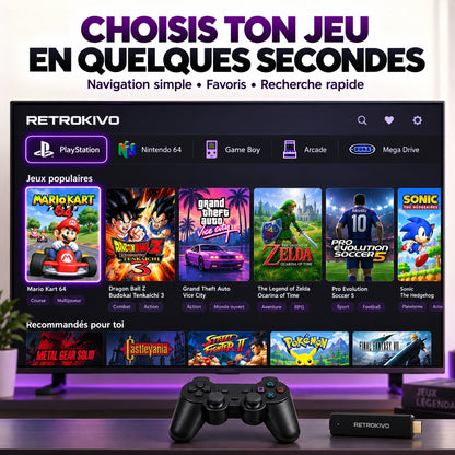 RetroKivo | L'Expérience Rétro Gaming